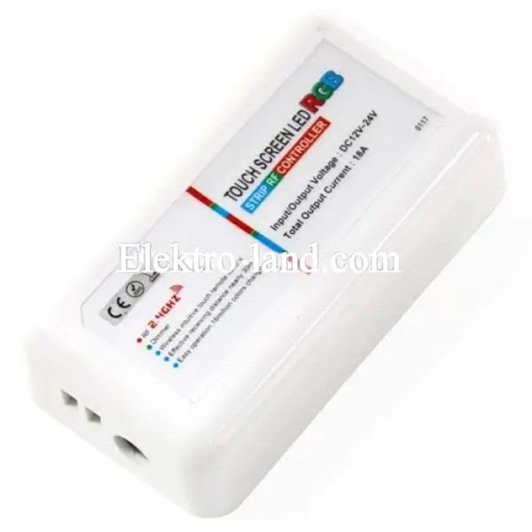 Контроллер RGBW OEM 24А-2.4G-Touch белый (6A*4канала)